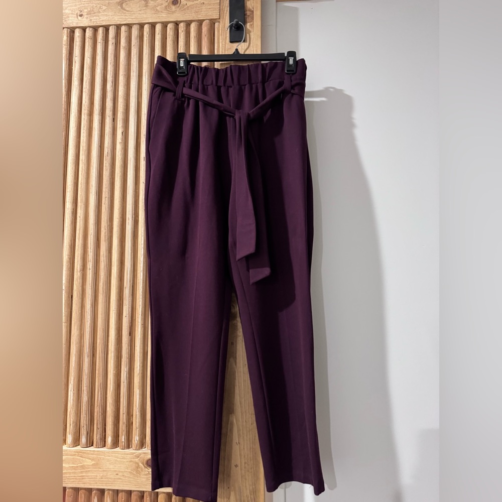 Elegant Plum Women's Pants